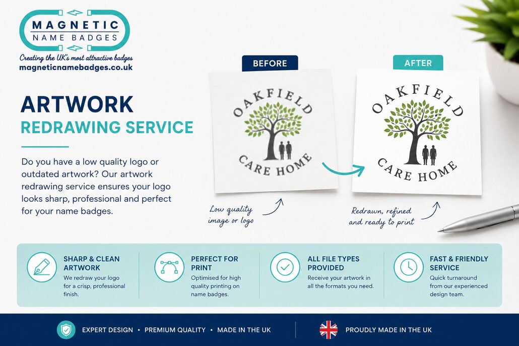 Artwork redrawing service logo redrawing service
