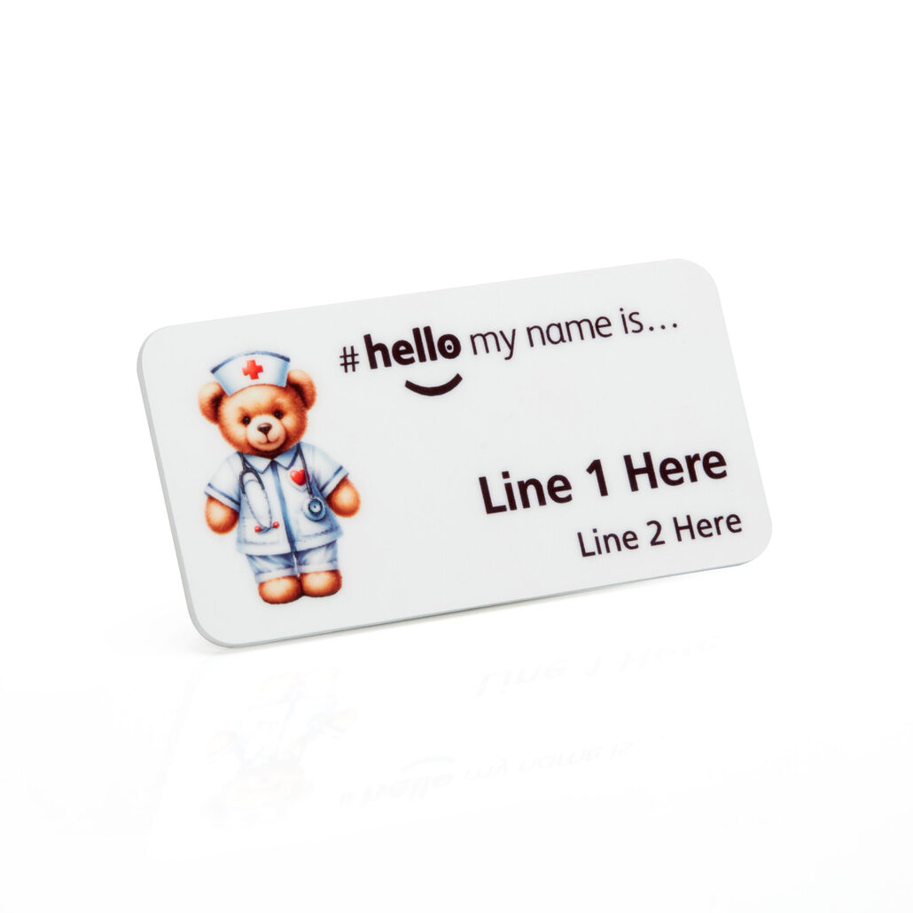 Magnetic Paediatric Name Badges Magnetic Child friendly NHS Name Badges