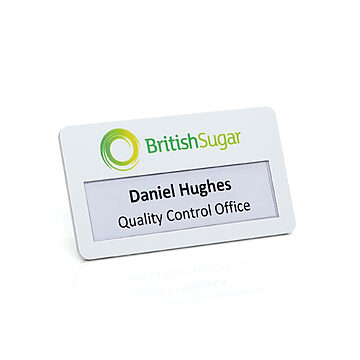Reusable Name Badge - Large Window (1) Reusable Name Badge - Large Window (1)