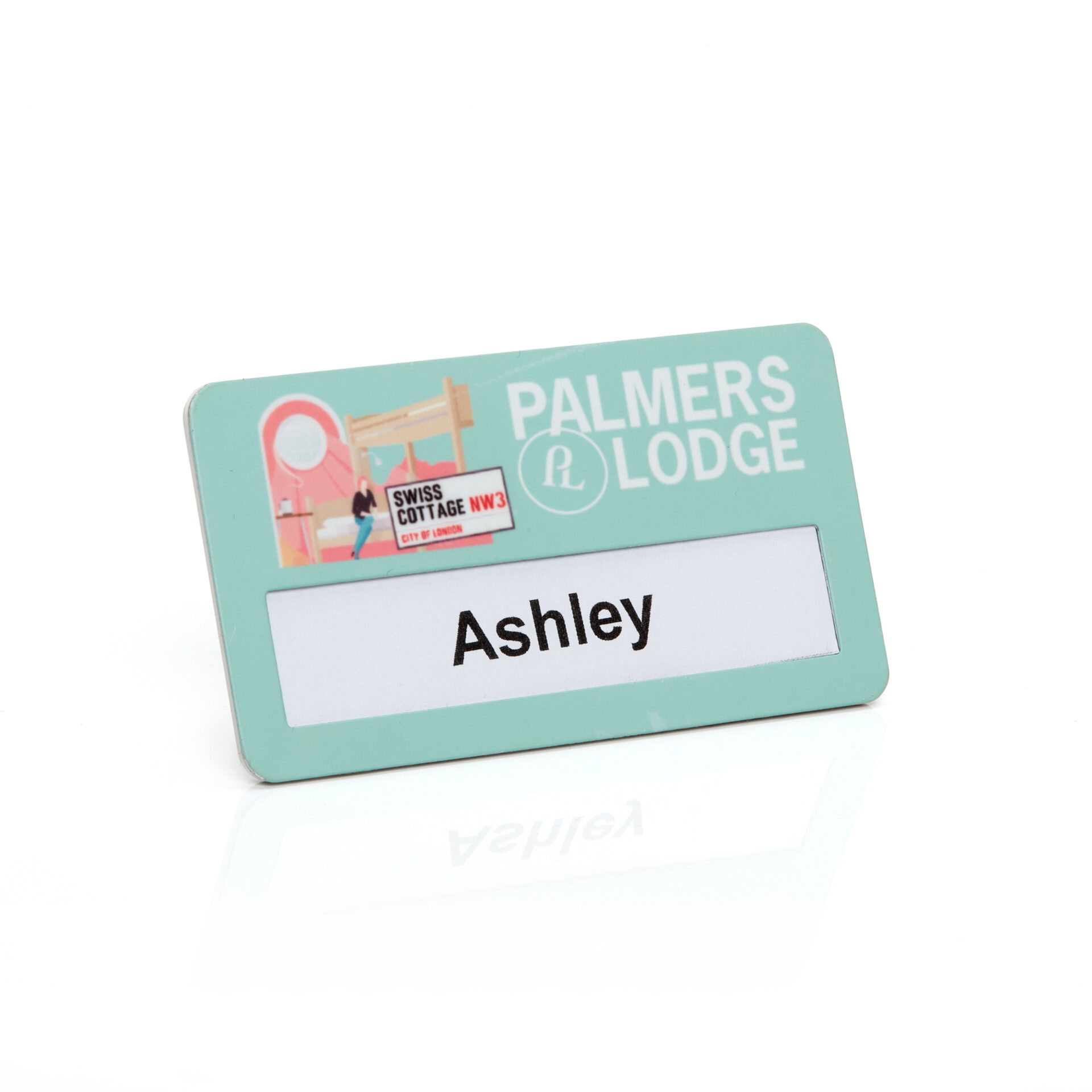 Reusable Name Badge - Small Window (1)