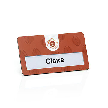 Reusable Name Badge - Small Window (2) Re-usable Name Badge - Small Window (2)