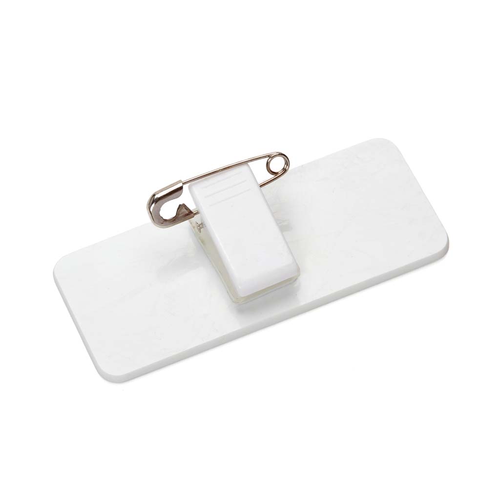classic name badge original combi clip