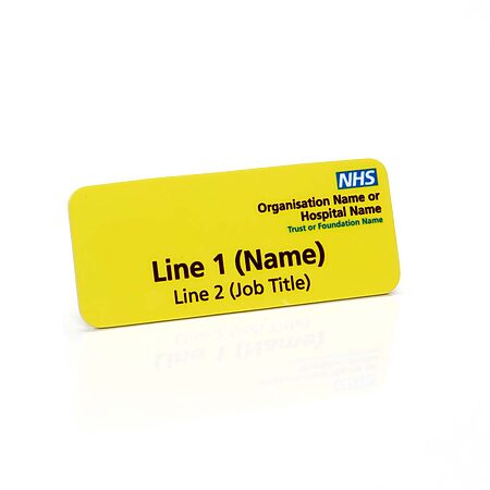 dementia friendly nhs name badge standard 2ca