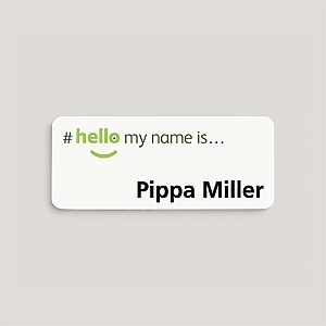 Hello My Name Is ... Badge Standard | Magnetic Name Badges