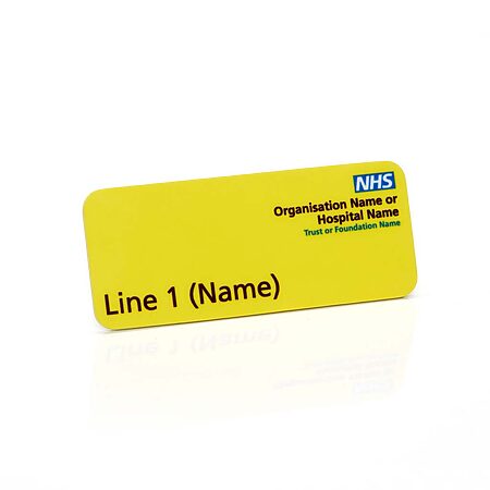 patient friendly nhs name badge standard 1ra
